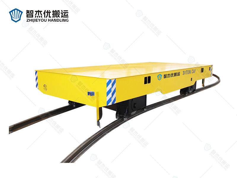 30噸轉(zhuǎn)彎軌道搬運車