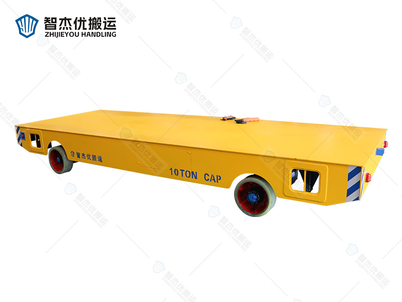 機(jī)械設(shè)備轉(zhuǎn)運(yùn)無(wú)軌電動(dòng)平板車