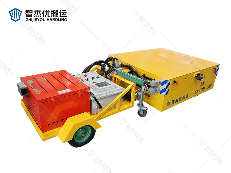 防爆蓄電池全向移動(dòng)無(wú)軌車