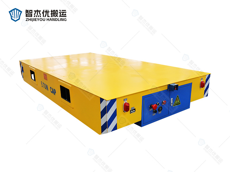 5噸車間物料周轉(zhuǎn)無(wú)軌地平車